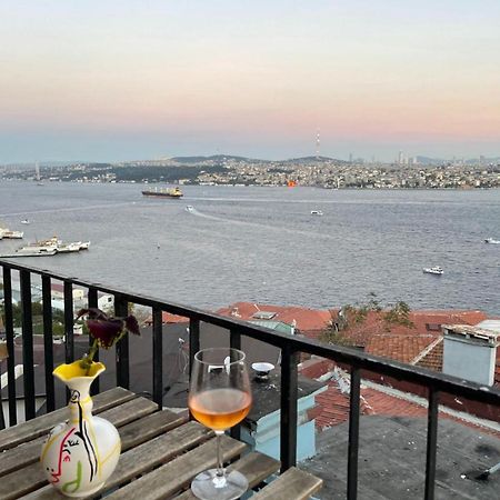 Апартаменты Art Loft , 270* Full Sea View In Cihangir Стамбул Экстерьер фото